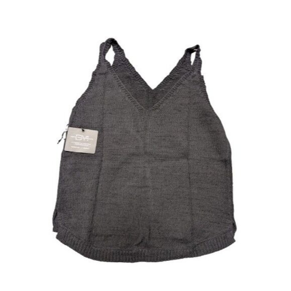 DYI Women's Sweater Tank Top Black Size Large - Picture 3 of 9